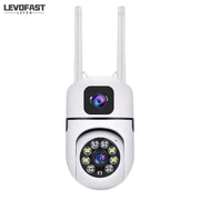 V380 Pro Dual Lens WiFi Dome Camera 4MP