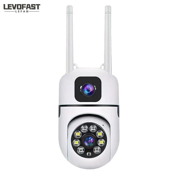 V380 Pro Dual Lens WiFi Dome Camera 4MP