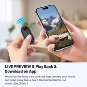 H88 1080P Waterproof Vlogging Camera for Sports and Outdoors