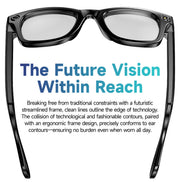 W610 4K Camera Glasses with Dual Mic Noise Cancellation