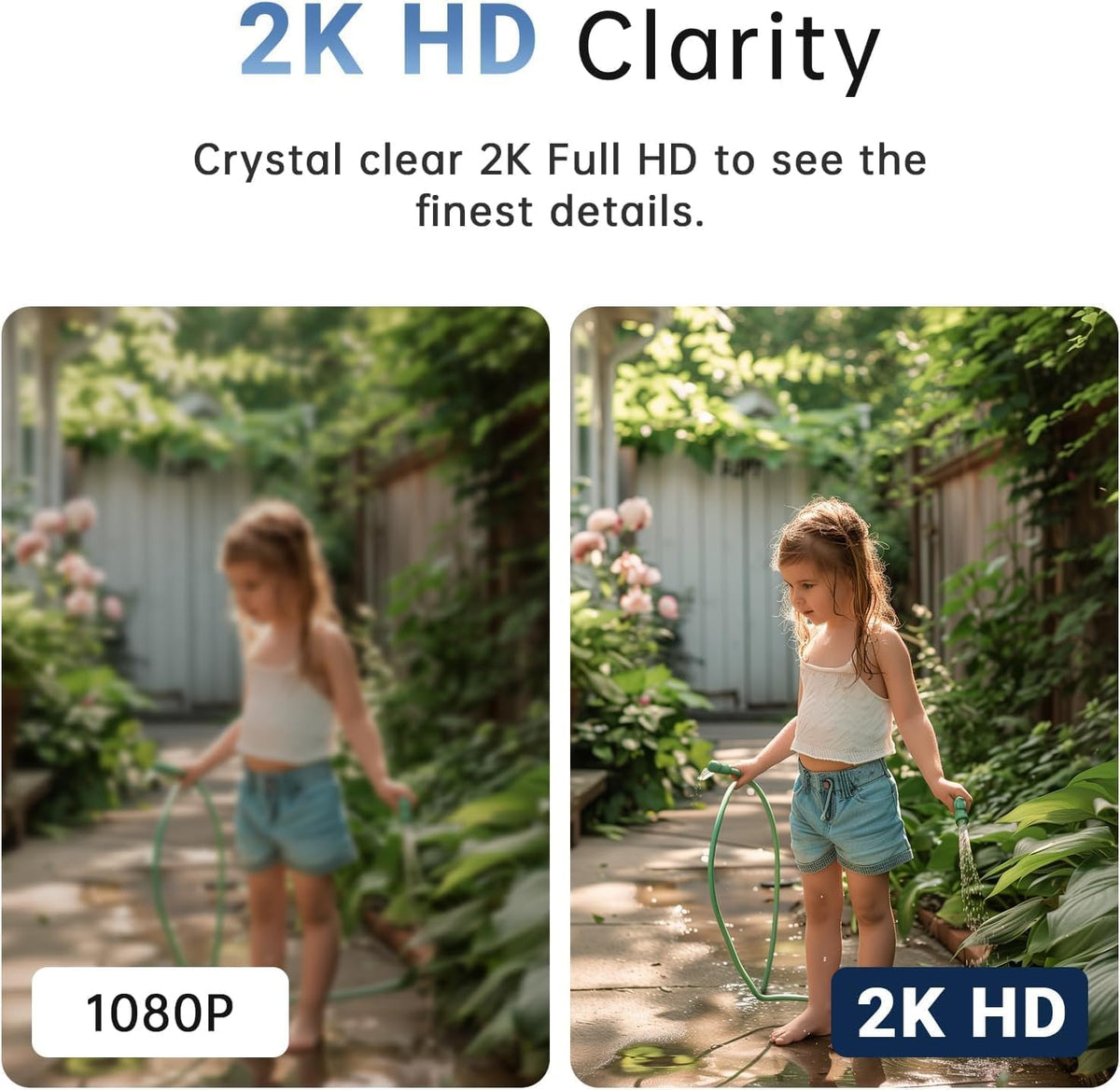 2k light bulb camera outdoor package contents view | Smaronics