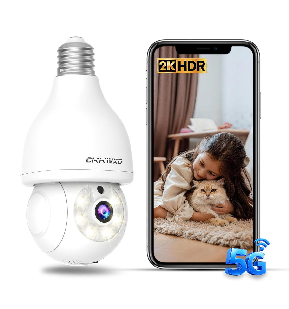 2K Light Bulb Security Camera image 10