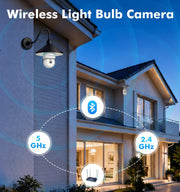 2K Light Bulb Security Camera image 2