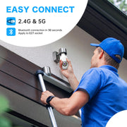 2k light bulb security camera 5g 2 4g wifi security camera product det