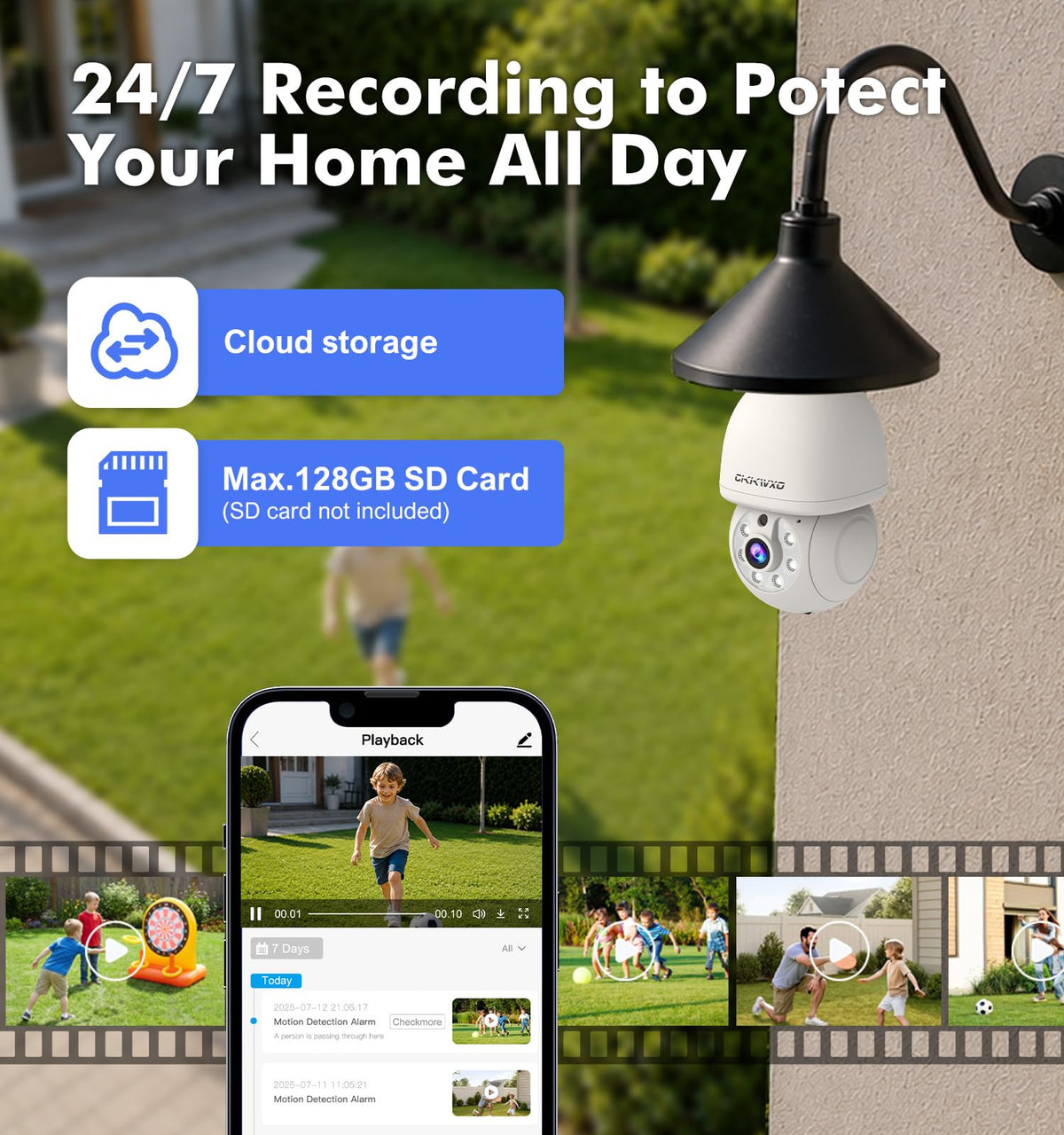 2K Light Bulb Security Camera image 9