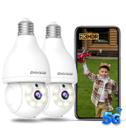 2K Light Bulb Security Camera front angle | Smaronics