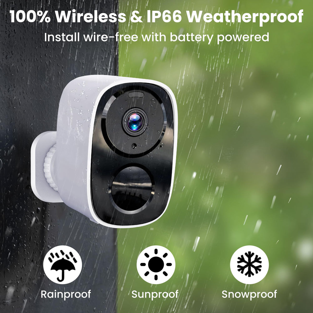 2K Outdoor Security Camera for Home Monitoring image 7
