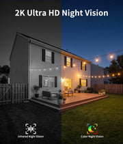 2K Security Camera Outdoor WiFi clip and build detail | Smaronics