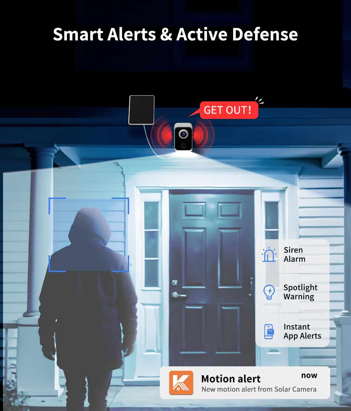 2K Security Camera Outdoor WiFi real usage | Smaronics