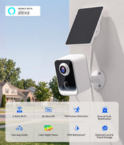 2K Security Camera Outdoor WiFi rear design | Smaronics