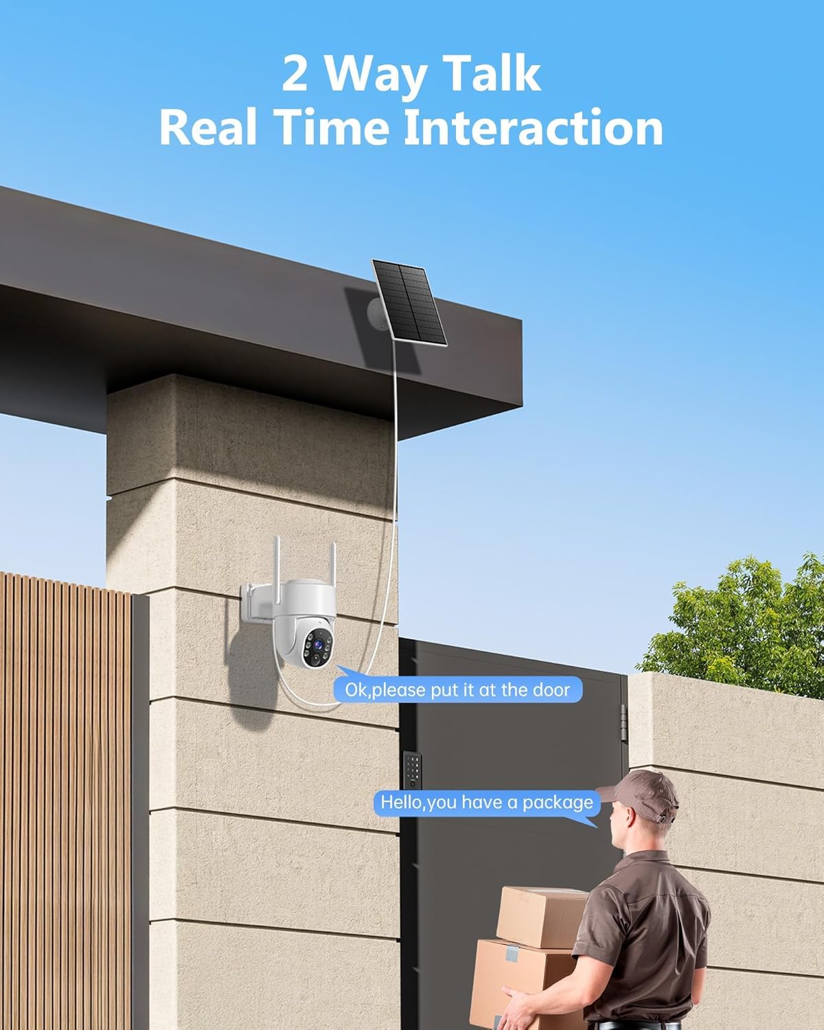 2K Security Camera System feature close up view | Smaronics