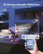2K Security Camera System package contents view | Smaronics
