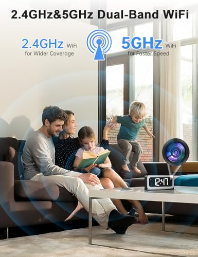 2k smart clock camera clip and build detail | Smaronics