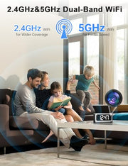 2k smart clock camera clip and build detail | Smaronics