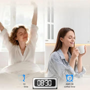 2k smart clock camera package contents view | Smaronics