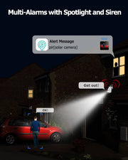 2K Solar Security Camera Outdoor clip and build detail | Smaronics