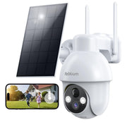 2K Solar Security Camera Outdoor front angle | Smaronics
