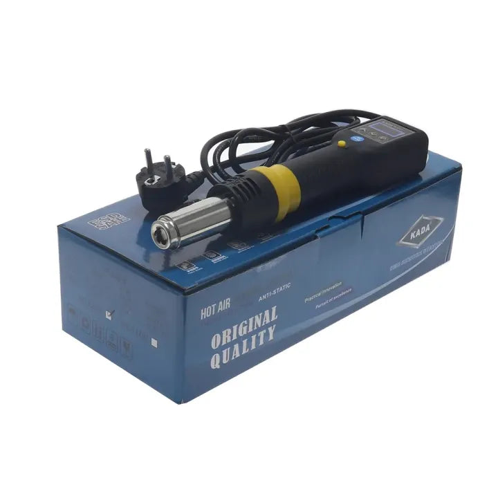 Kada 8350 Digital Hot Air Gun Handle - 100-500°C, Adjustable Airflow