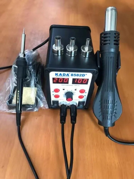 Kada 8582D+ Professional 2-in-1 SMD Rework Soldering Station