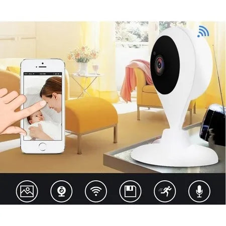 1080P WiFi Smart Baby/Pet Monitor Camera - Two-Way Audio, Motion Detection