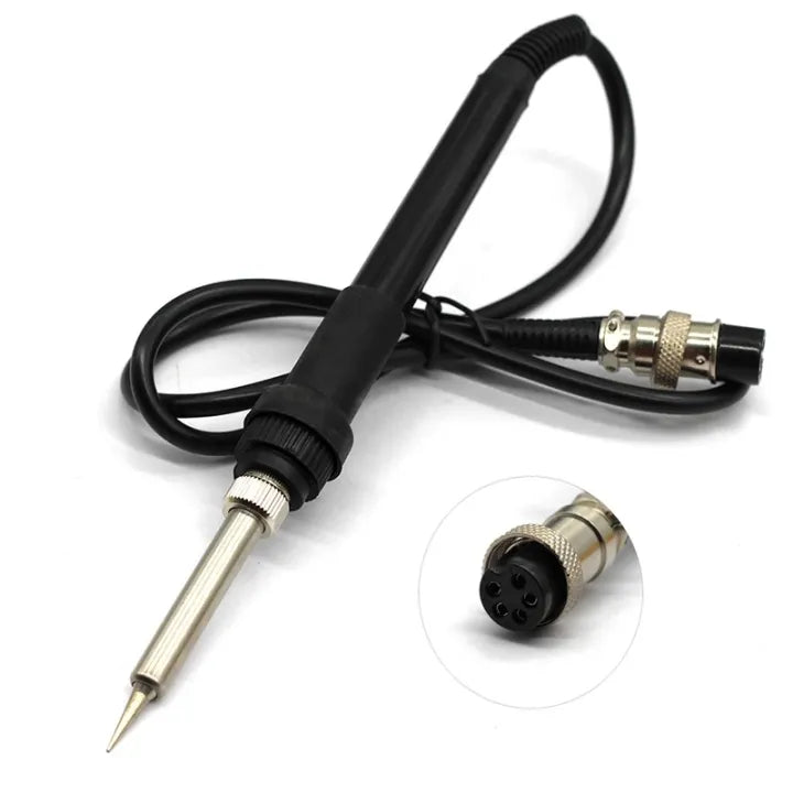 Professional soldering iron kit, including a 30W soldering iron, a safety stand, and various soldering tools.