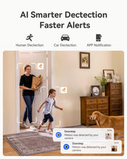 360 dual lens home security camera clip and build detail | Smaronics
