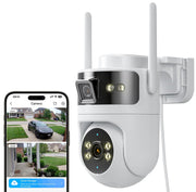 360 dual lens home security camera product detail close up | Smaronics