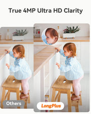 360 dual lens home security camera rear design product view | Smaronic