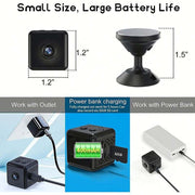 X6D Tie Shaped Small Camera with WiFi and Night Vision