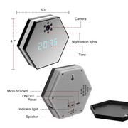 Wall Clock Mini Camera – 2MP WiFi Security Camera
