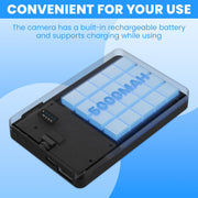 RUDLDA Power Bank WiFi Spy Camera, 5000mAh 22 Hour Use