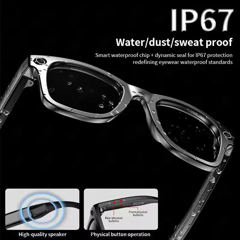 Relee AI Smart Glasses with IP67 Waterproof and ChatGPT