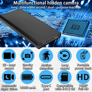 AXK9 10000mAh Power Bank Spy Camera