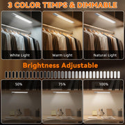 3pack 10inch motion sensor under cabinet lighting side profile product