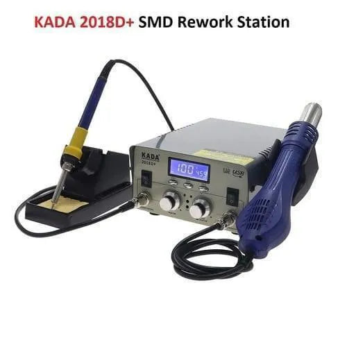 Kada 8586 2-in-1 SMD Rework Soldering Station - Hot Air Gun & Soldering Iron