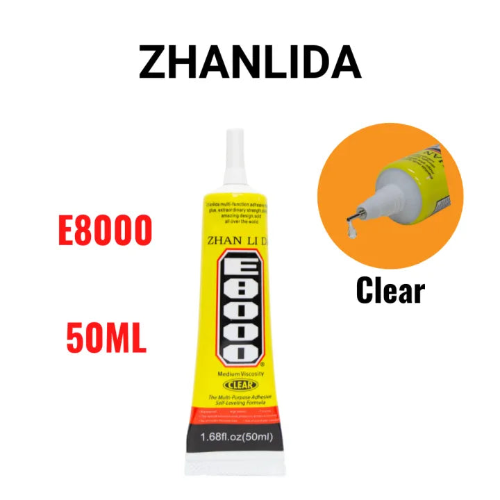 Zhanlida E8000 50ml Transparent Multi-Purpose Adhesive Glue