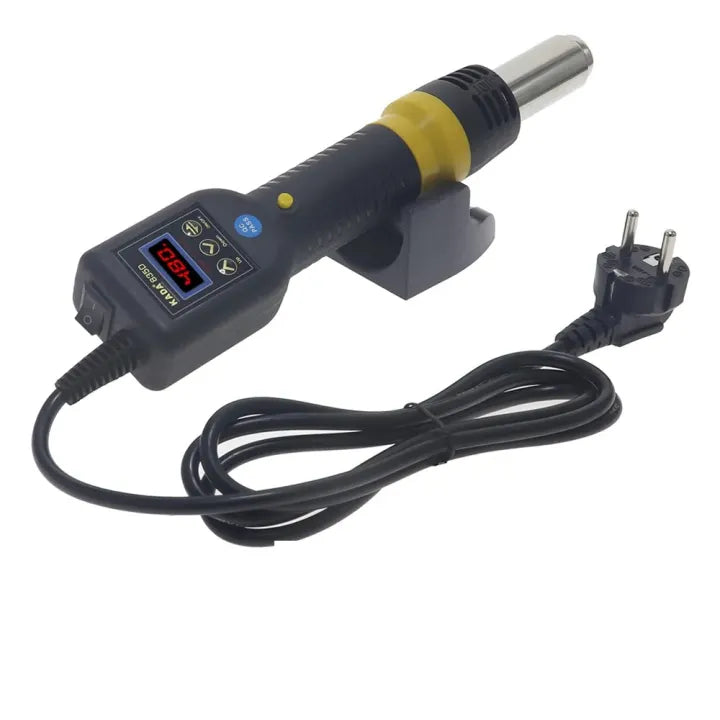 Kada 8350 Digital Hot Air Gun Handle - 100-500°C, Adjustable Airflow