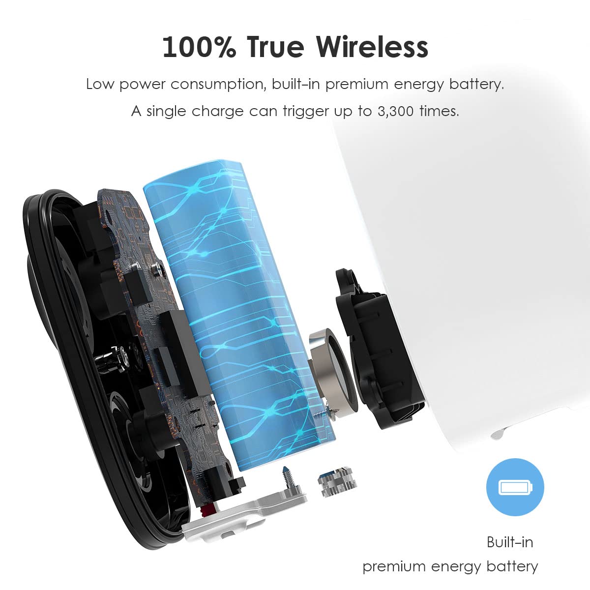 4 Pack 2K Ultra HD Wireless Outdoor Security Camera System image 6