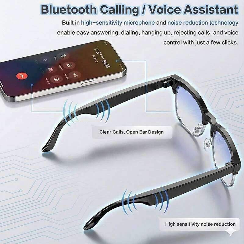 M05029 Smart Glasses with 8MP Camera and Translation