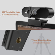 1080P USB Webcam with Autofocus, Microphone and Privacy Cover