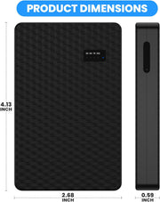 RUDLDA Power Bank WiFi Spy Camera, 5000mAh 22 Hour Use