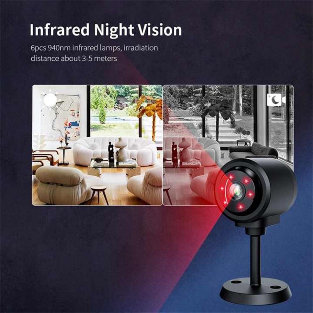 C1 WiFi Dome Camera – Pan-Tilt, Two-Way Audio, Motion Tracking