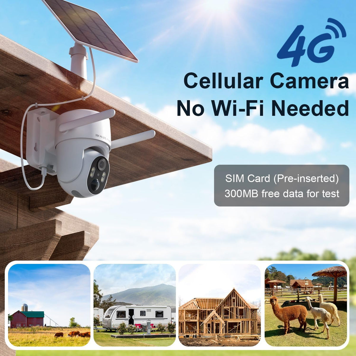 4G LTE Cellular Security Camera image 2