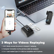 4k mini body camera action cam clip and build detail | Smaronics