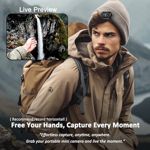 4K Mini Body Camera Action Cam with Audio side profile | Smaronics
