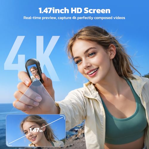 4K Mini Body Camera with 64GB Card image 2