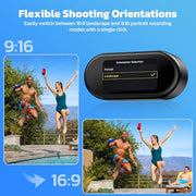 4K Mini Body Camera with 64GB Card image 3