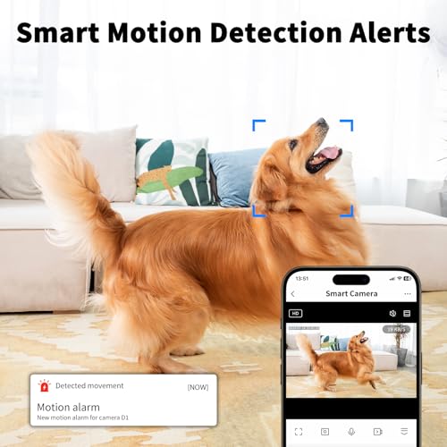 4k smart indoor security camera clip and build detail | Smaronics