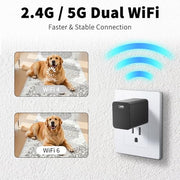 4K Smart Indoor Security Camera with Dual WiFi rear design | Smaronics