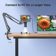 5" LCD Digital Soldering Microscope with C-Clamp